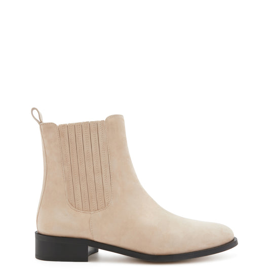 Vendôme Chey beige suede chelsea boots -  - Isabel Bernard