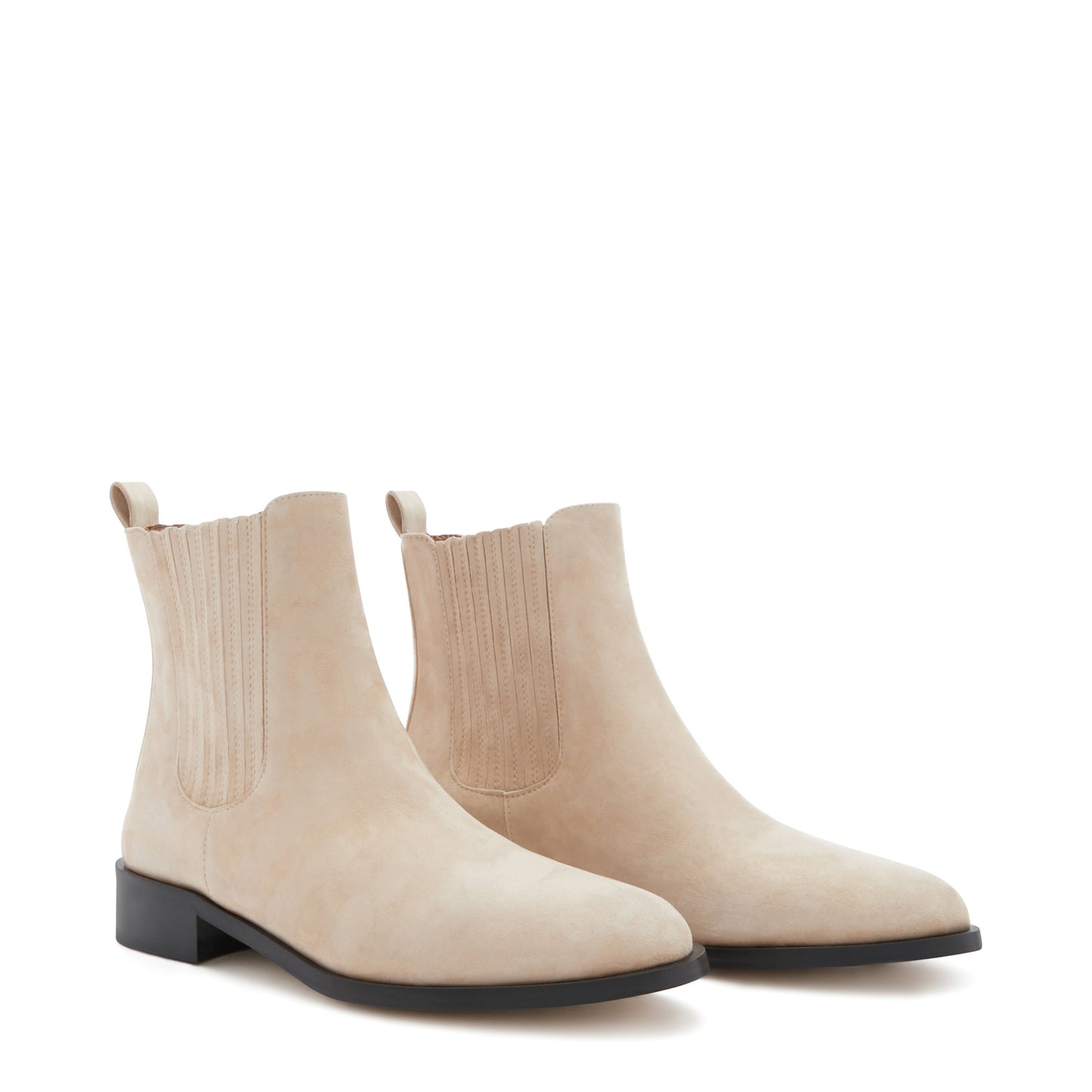 Vendôme Chey beige suede chelsea boots -  - Isabel Bernard