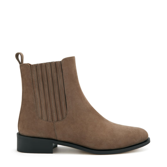 Vendôme Chey taupe suede chelsea boots -  - Isabel Bernard