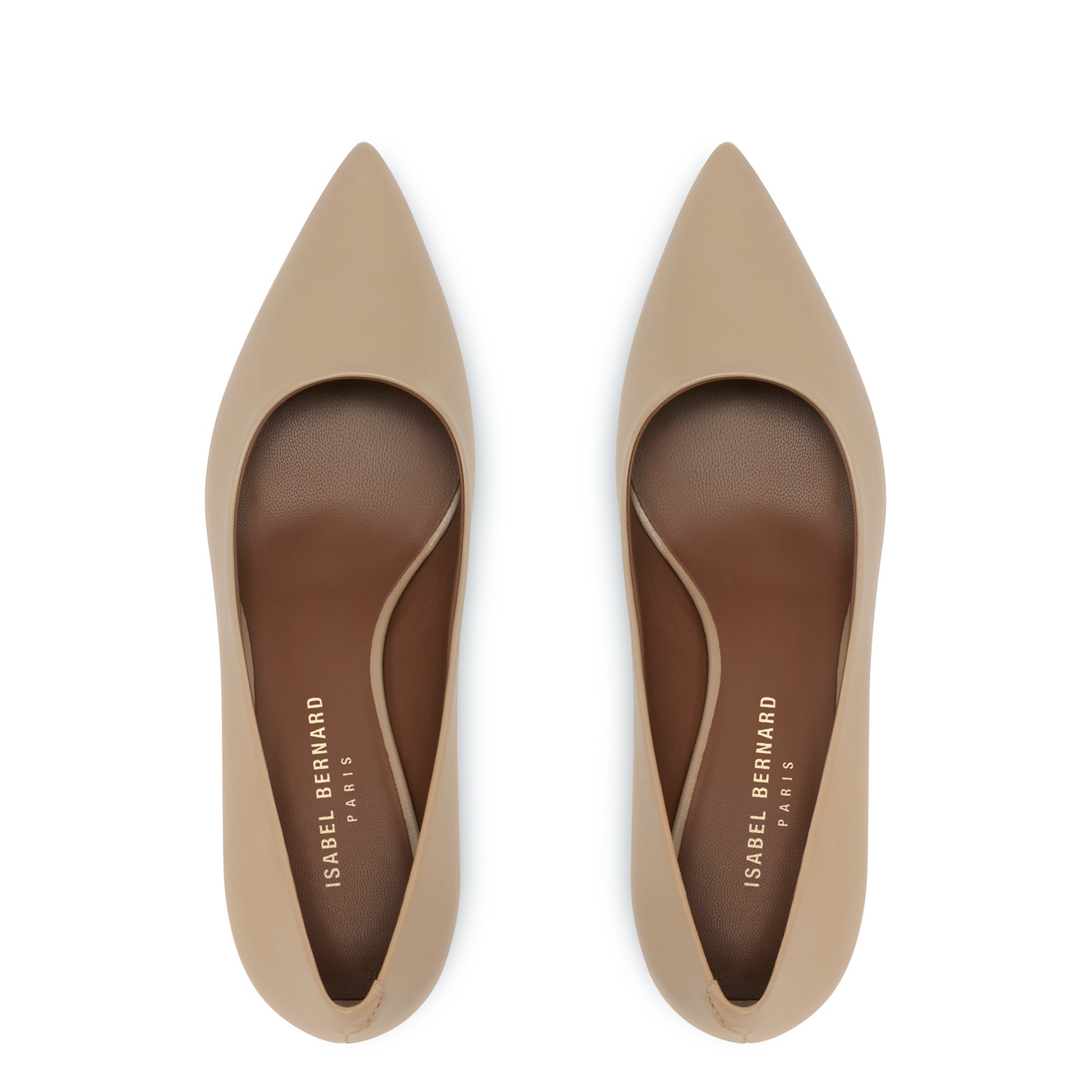 Vendôme Loraine beige calfskin leather pumps -  - Isabel Bernard