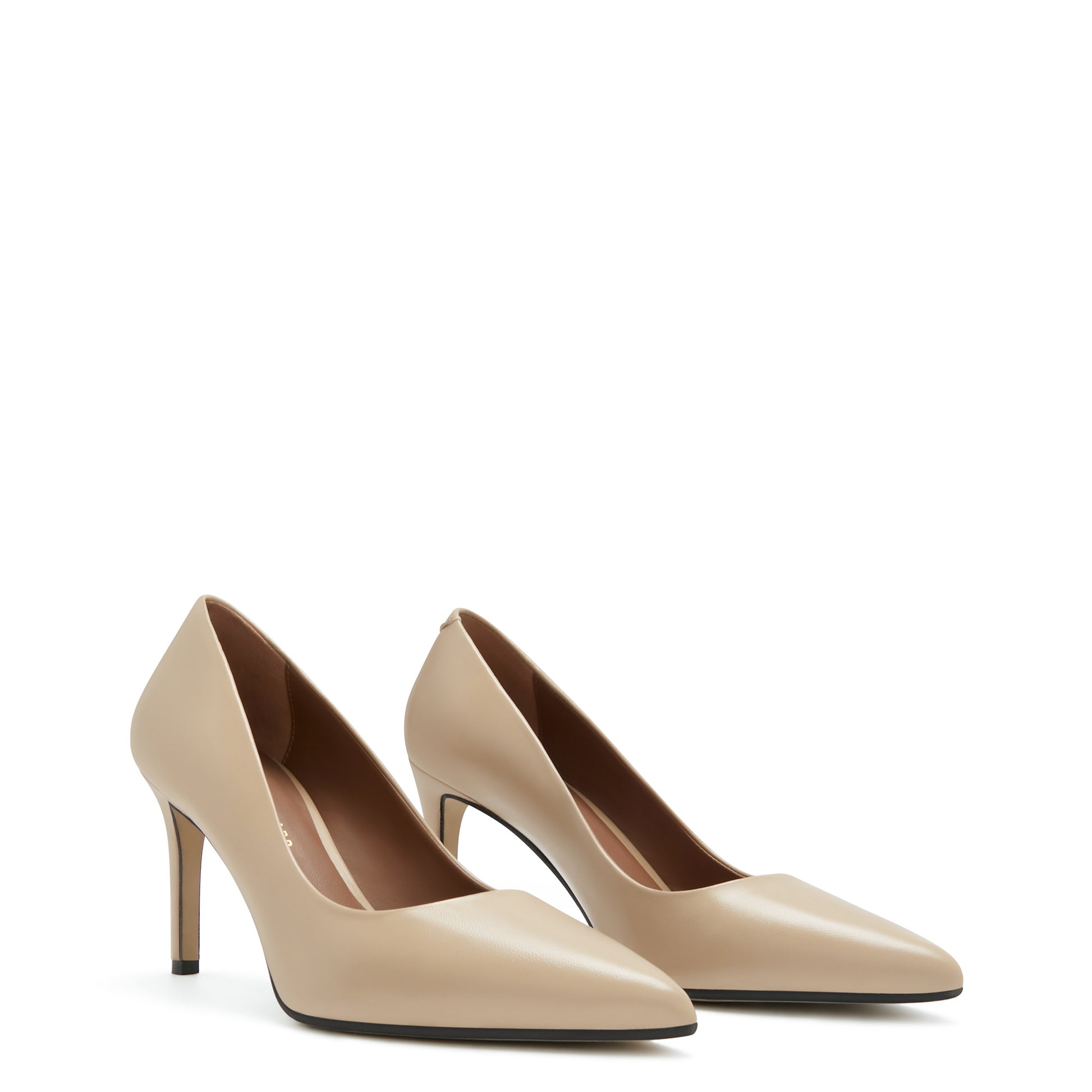 Vendôme Lianne beige calfskin leather pumps -  - Isabel Bernard