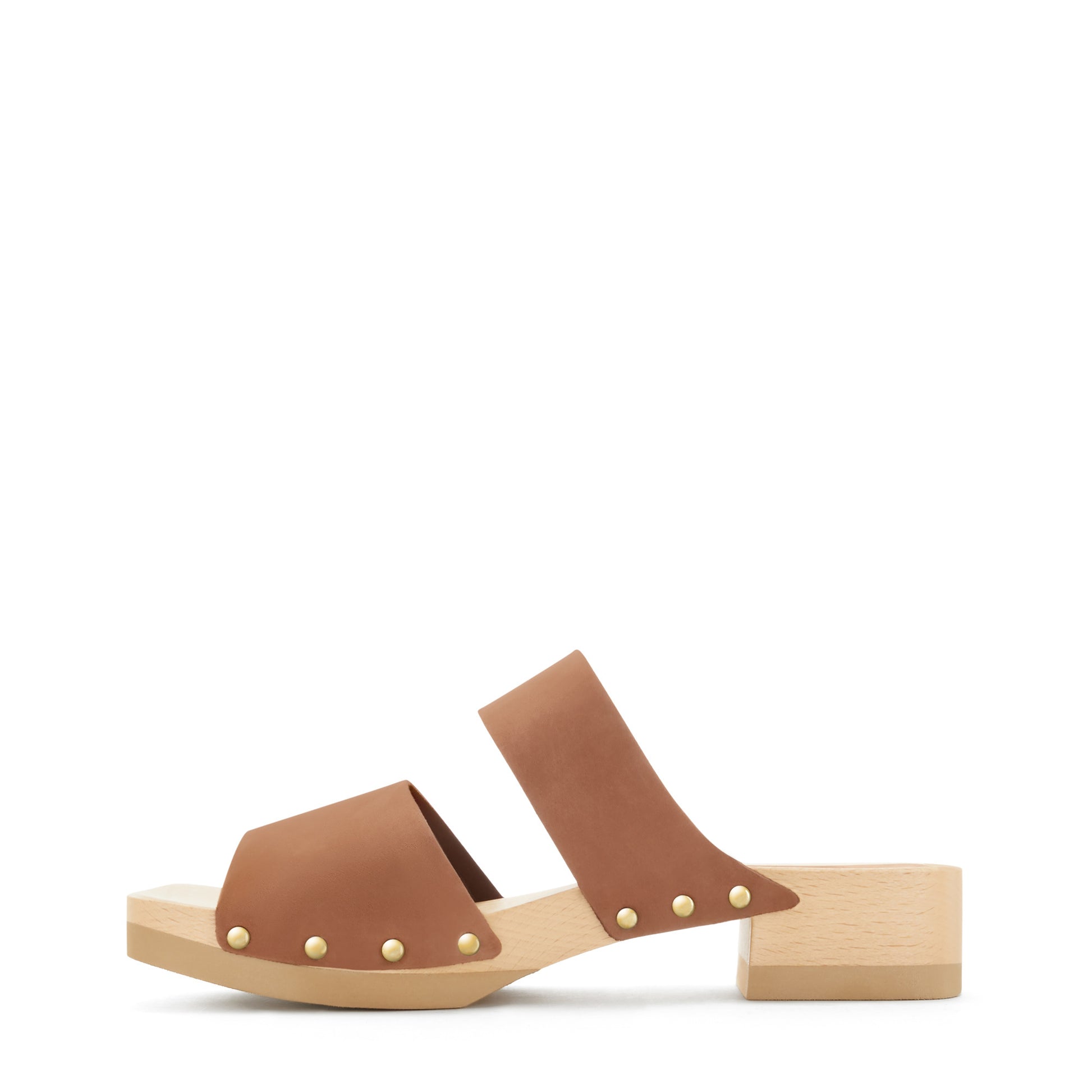 Vendôme Carmen brown calfskin leather clogs -  - Isabel Bernard