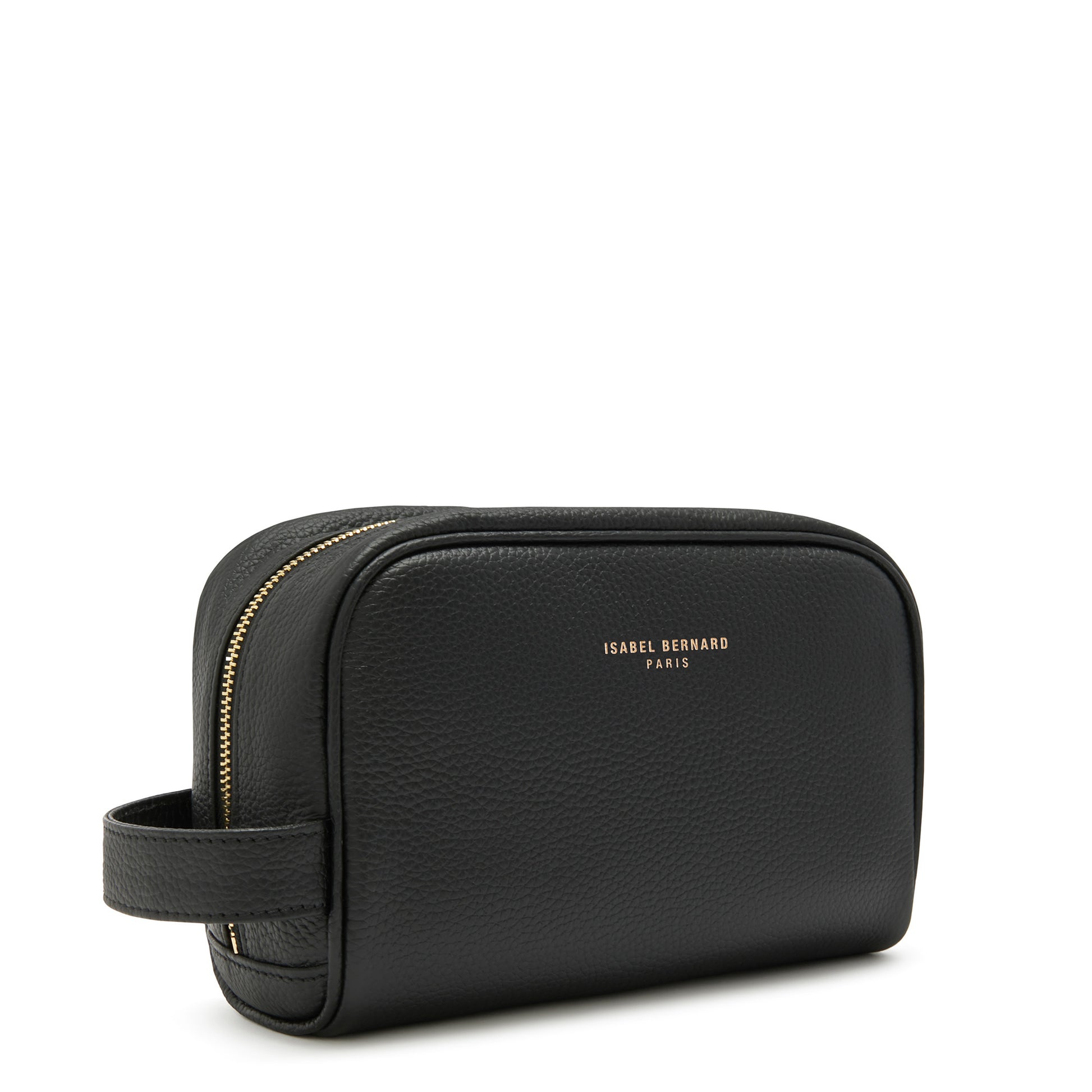 Honoré Blaize black calfskin leather toiletry bag -  - Isabel Bernard