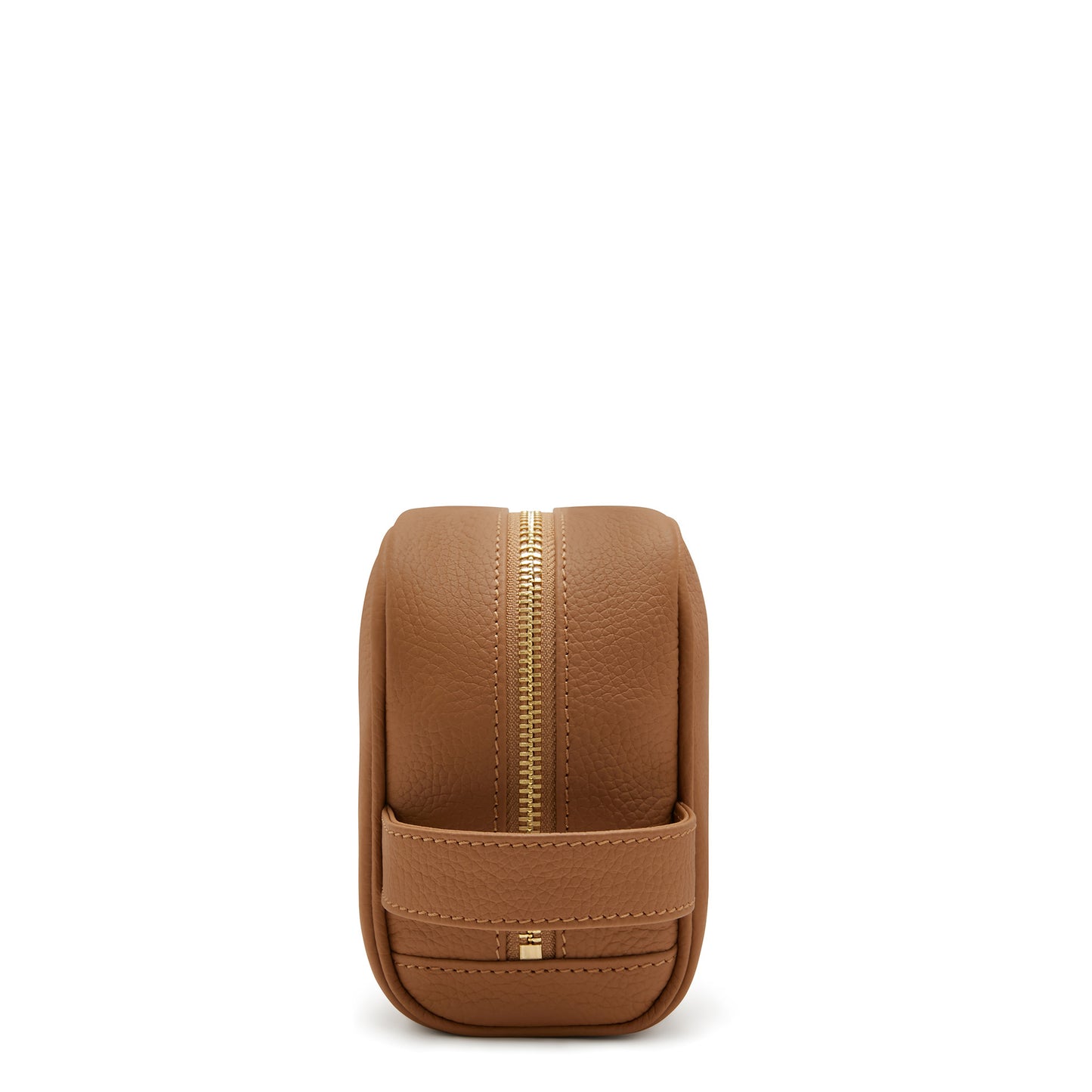 Honoré Blaize camel calfskin leather toiletry bag -  - Isabel Bernard