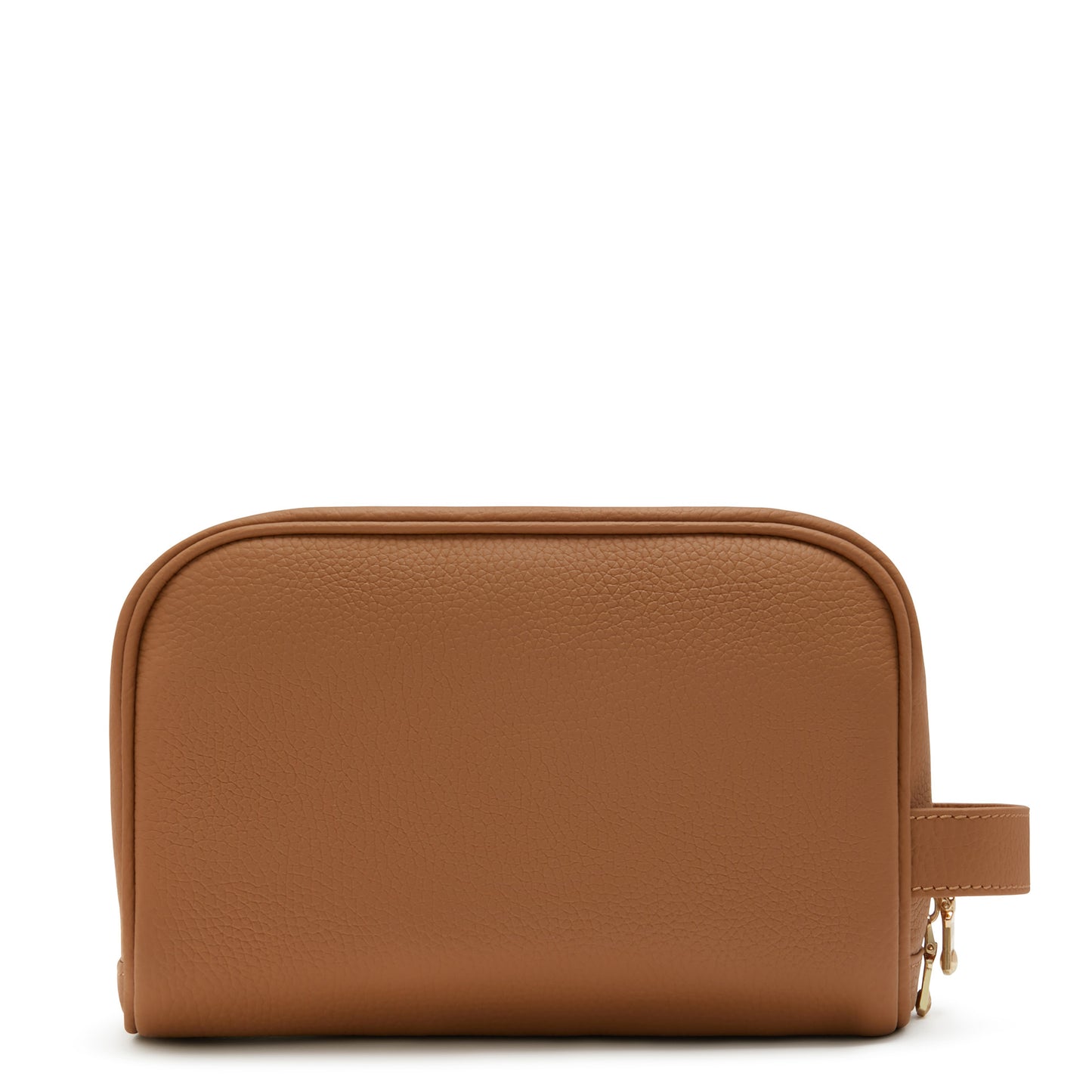 Honoré Blaize camel calfskin leather toiletry bag -  - Isabel Bernard