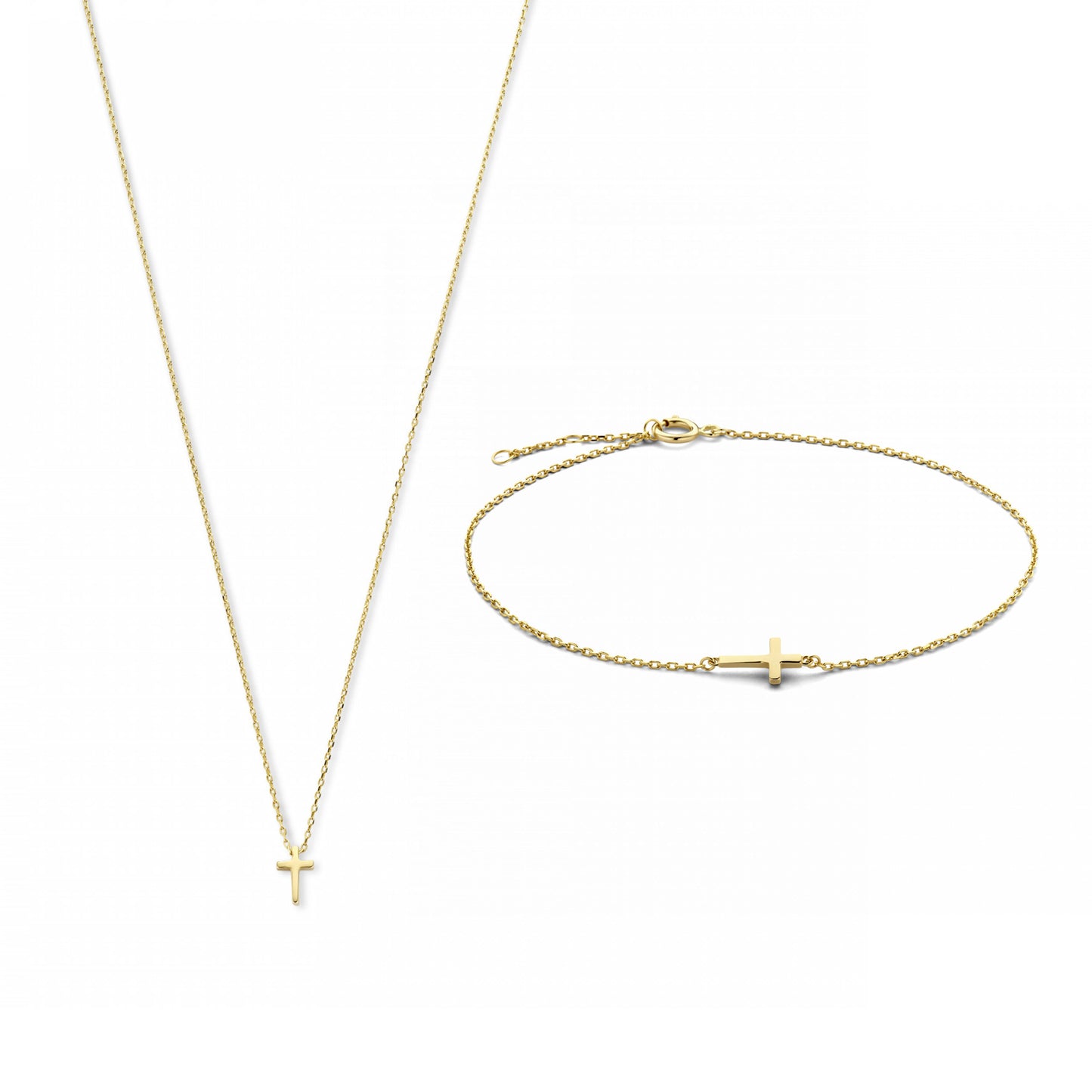 Cadeau d'Isabel 14 karat gold necklace and bracelet gift set -  - Isabel Bernard