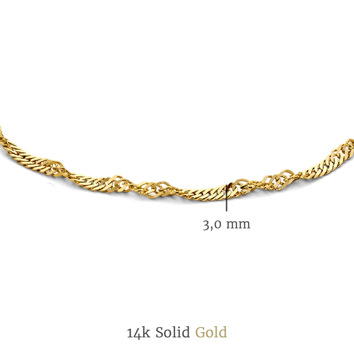 Cadeau d'Isabel 14 karat gold necklace and bracelet gift set -  - Isabel Bernard