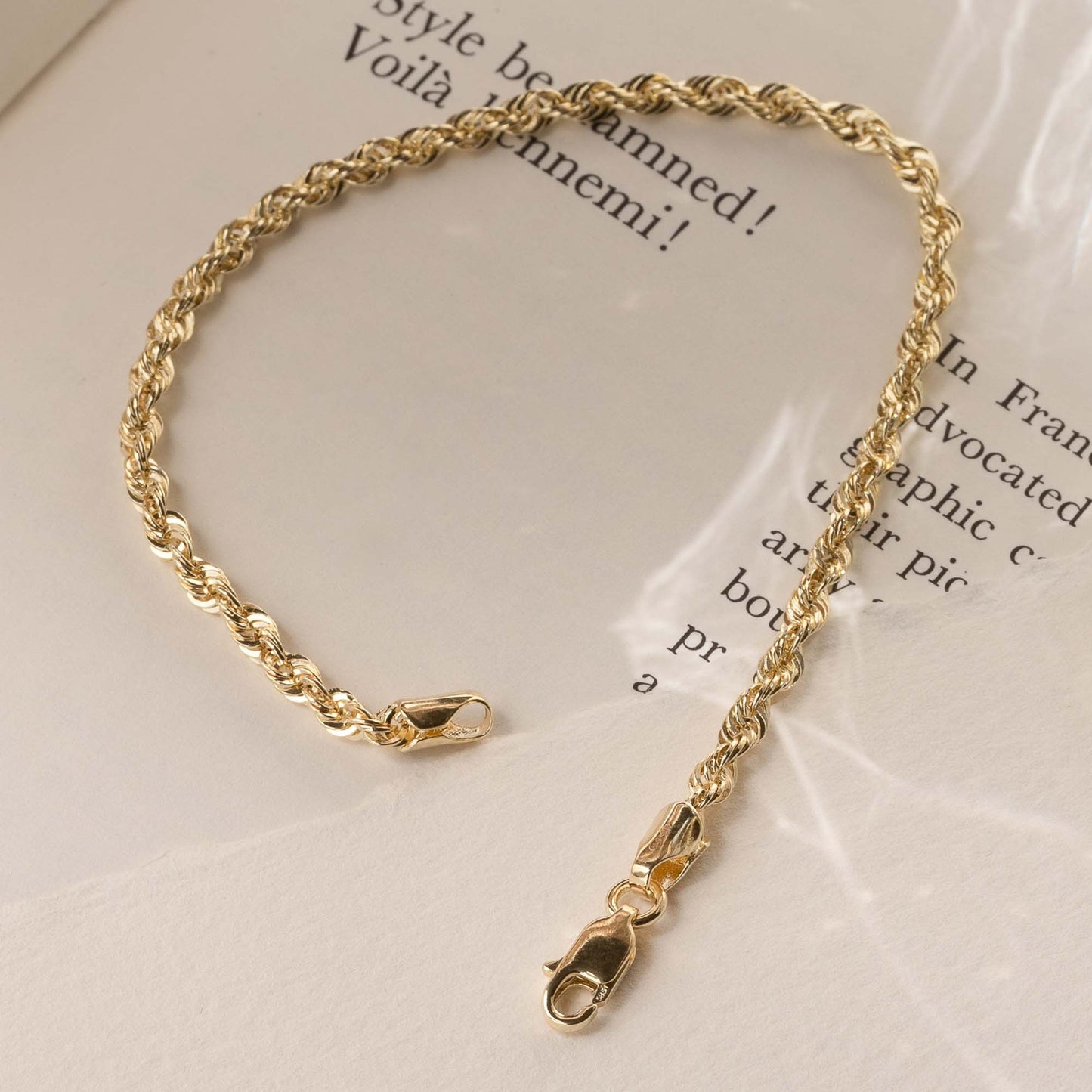 Cadeau d'Isabel 14 karat gold necklace and bracelet gift set -  - Isabel Bernard