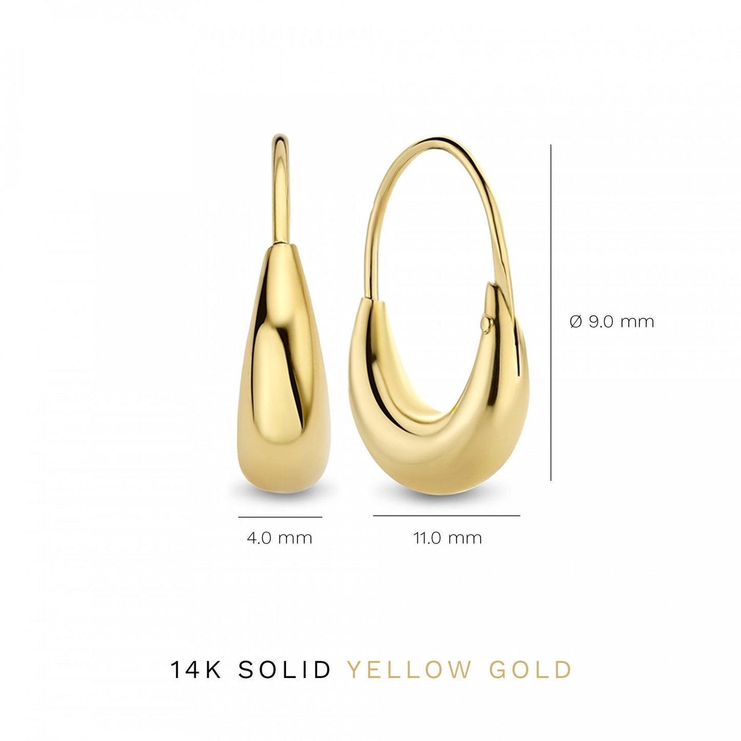 Cadeau d'Isabel 14 karat gold earring set -  - Isabel Bernard