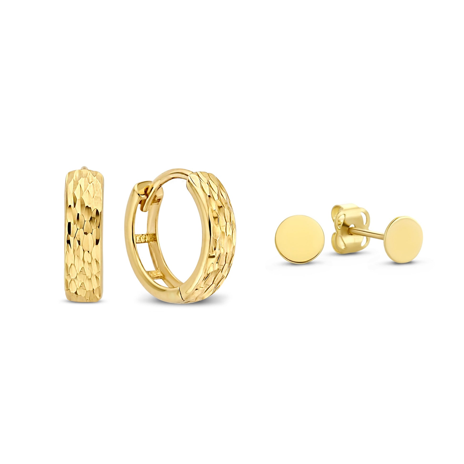 Cadeau d'Isabel 14 karat gold earrings set -  - Isabel Bernard