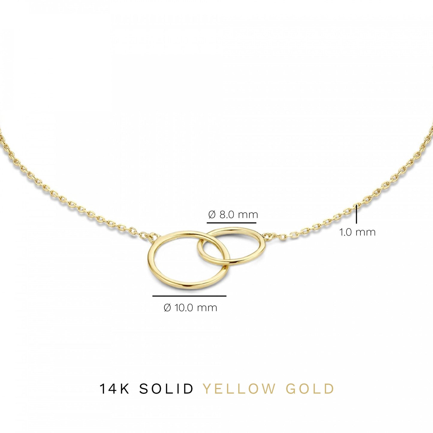 Cadeau d'Isabel 14 karat gold necklace and bracelet gift set with two rings -  - Isabel Bernard