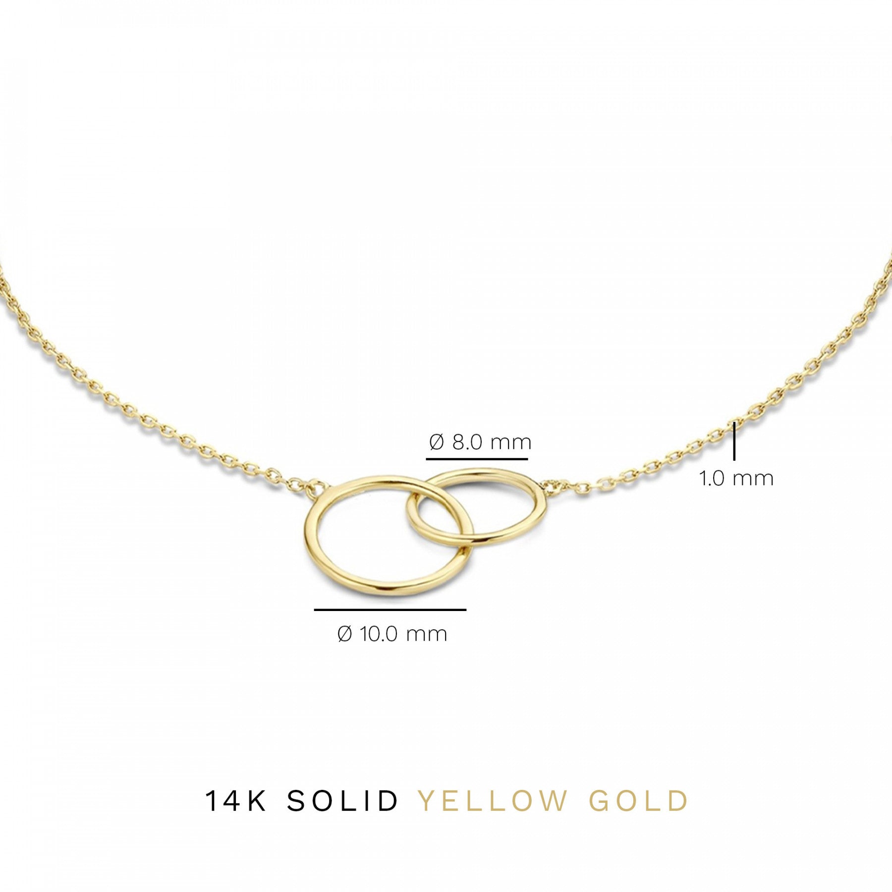 Cadeau d'Isabel 14 karat gold necklace and bracelet gift set with two rings -  - Isabel Bernard