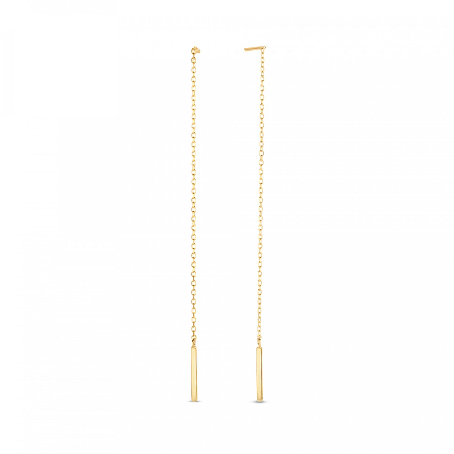 Cadeau d'Isabel 14 karat gold earring set with rods -  - Isabel Bernard