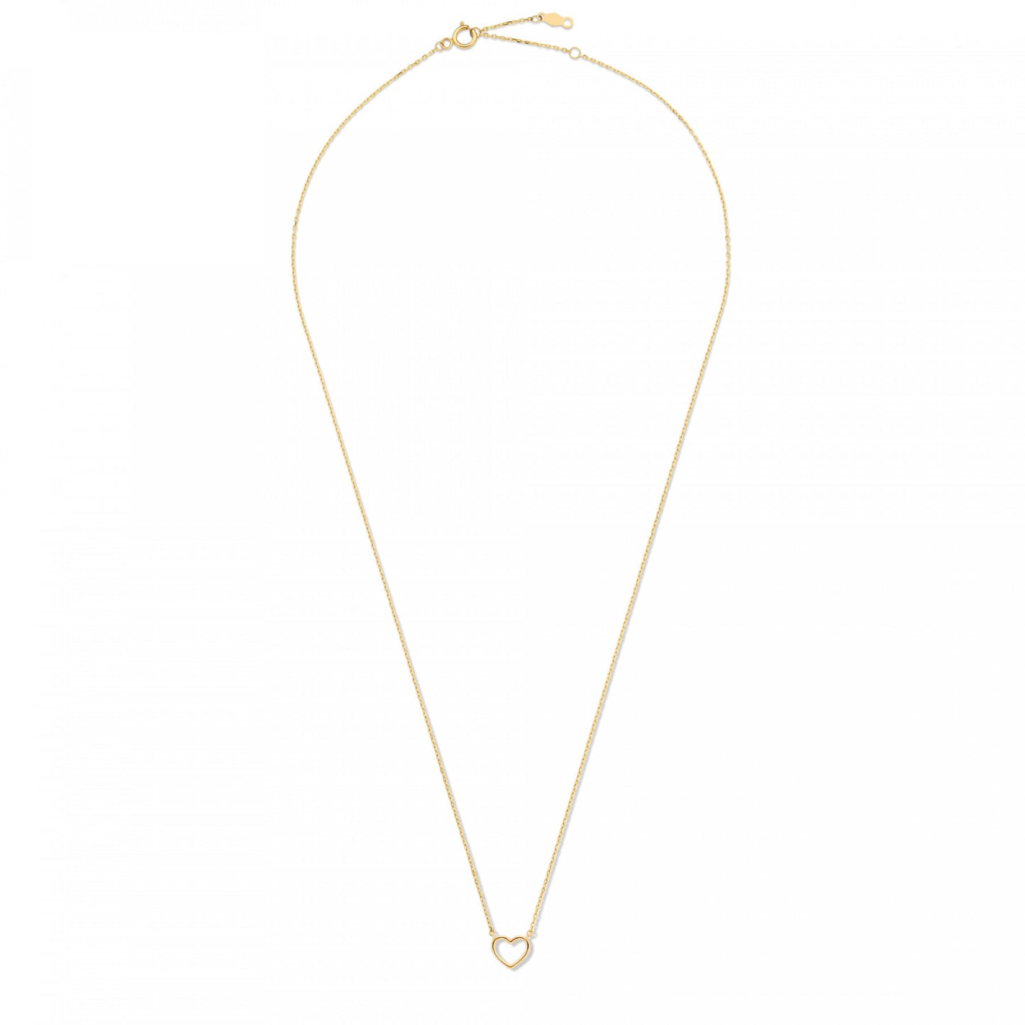 Cadeau d'Isabel 14 karat gold necklaces gift set with heart and zirconia stone -  - Isabel Bernard