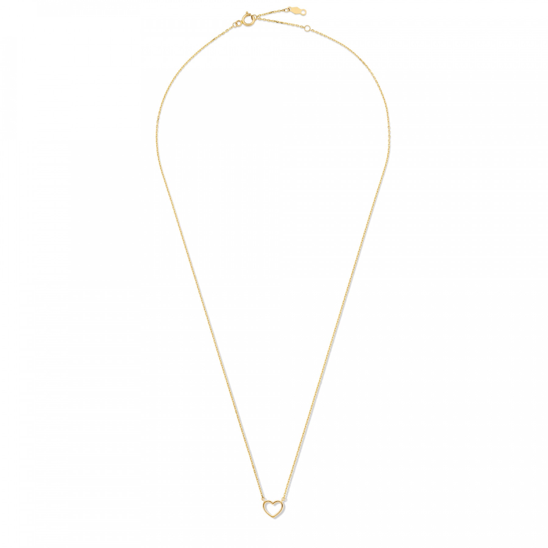 Cadeau d'Isabel 14 karat gold necklaces gift set with heart and zirconia stone -  - Isabel Bernard