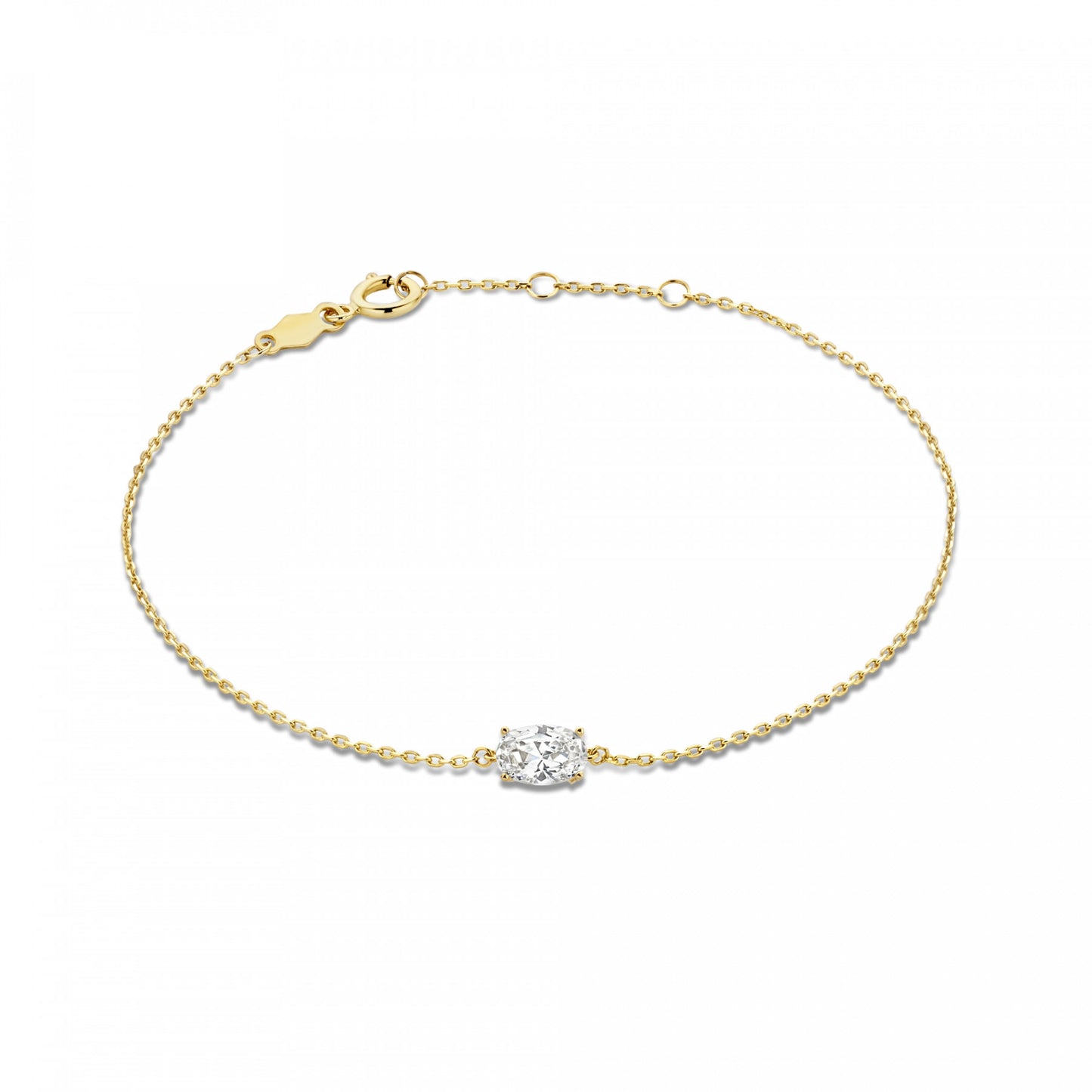 Cadeau d'Isabel 14 karat gold bracelets gift set with zirconia stones -  - Isabel Bernard