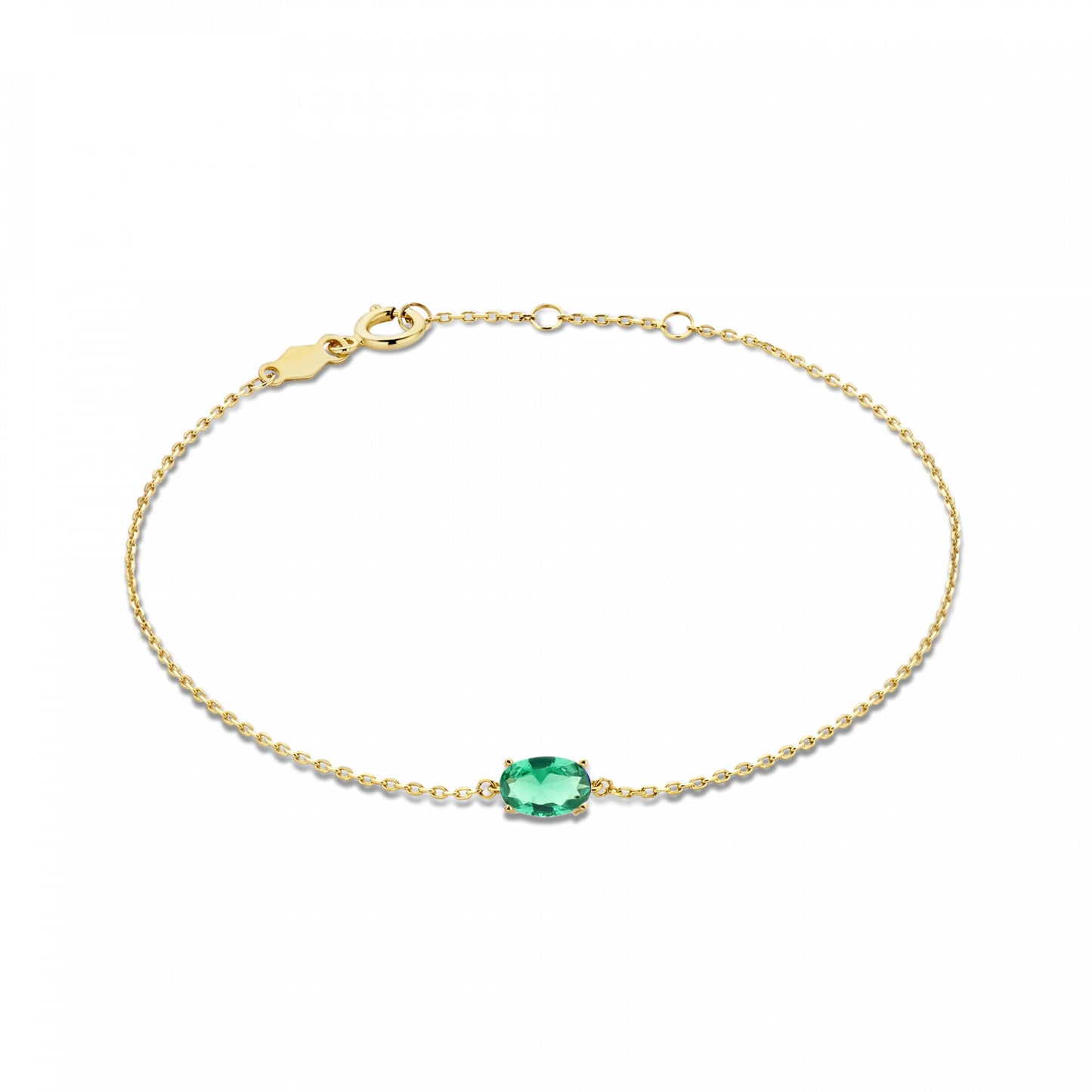 Cadeau d'Isabel 14 karat gold bracelets gift set with zirconia stones -  - Isabel Bernard