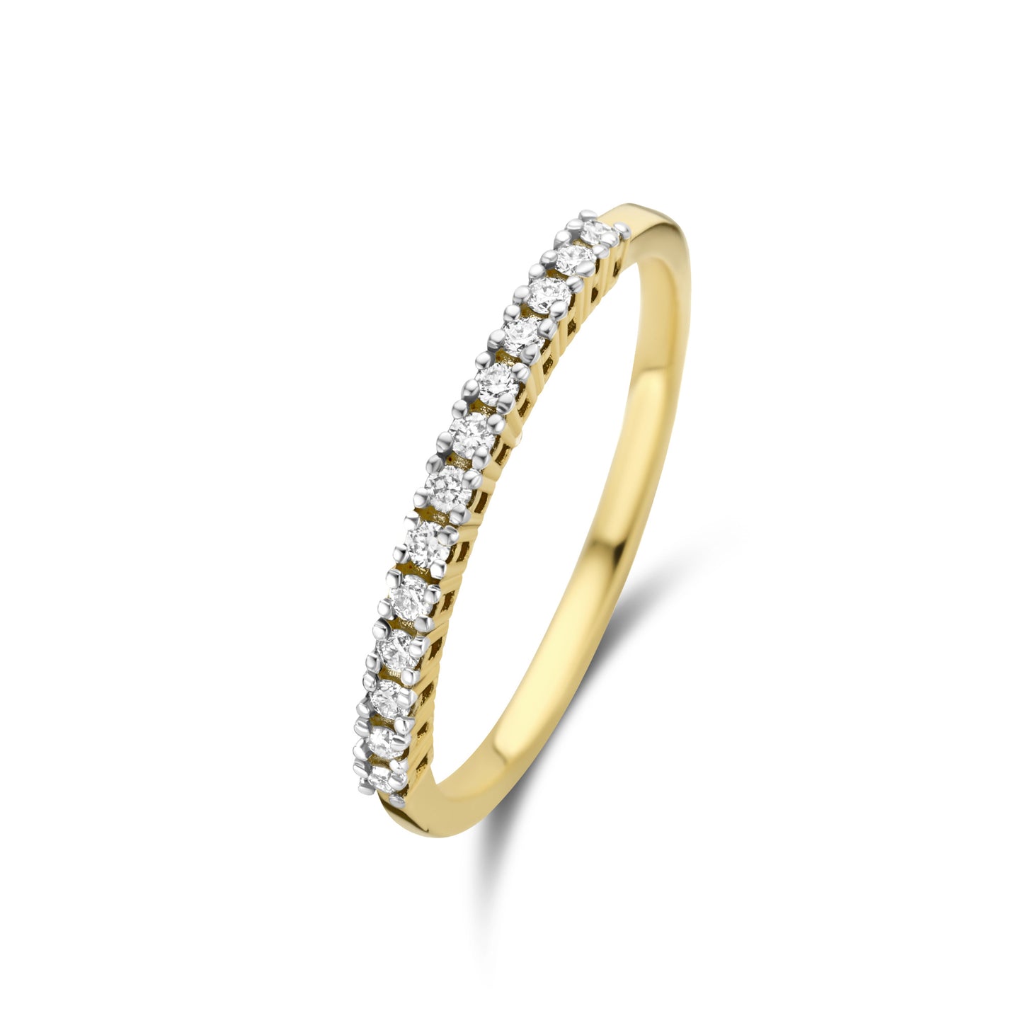 De la Paix Madeline 14 karat gold ring with diamond 0.14 carat -  - Isabel Bernard