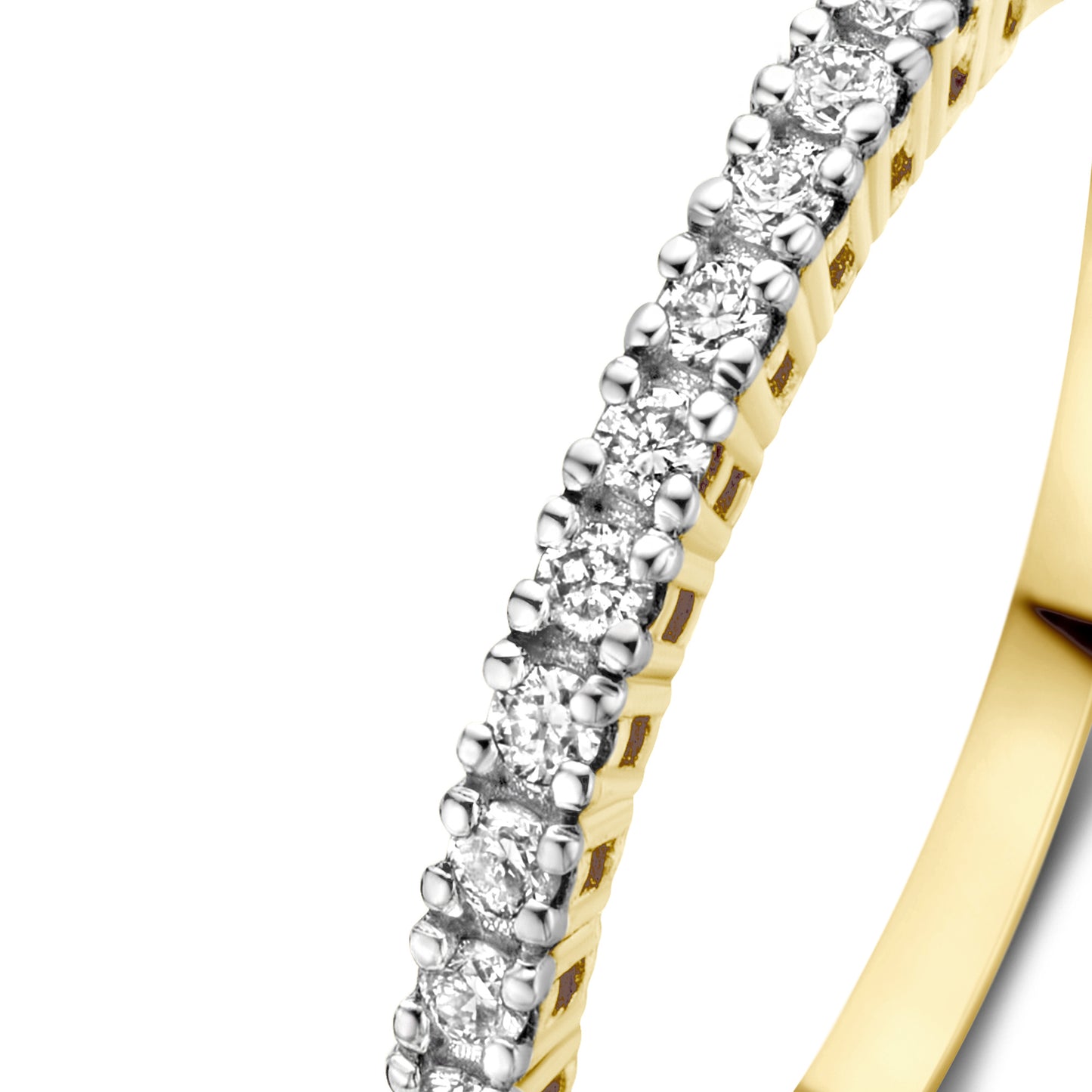 De la Paix Madeline 14 karat gold ring with diamond 0.14 carat -  - Isabel Bernard