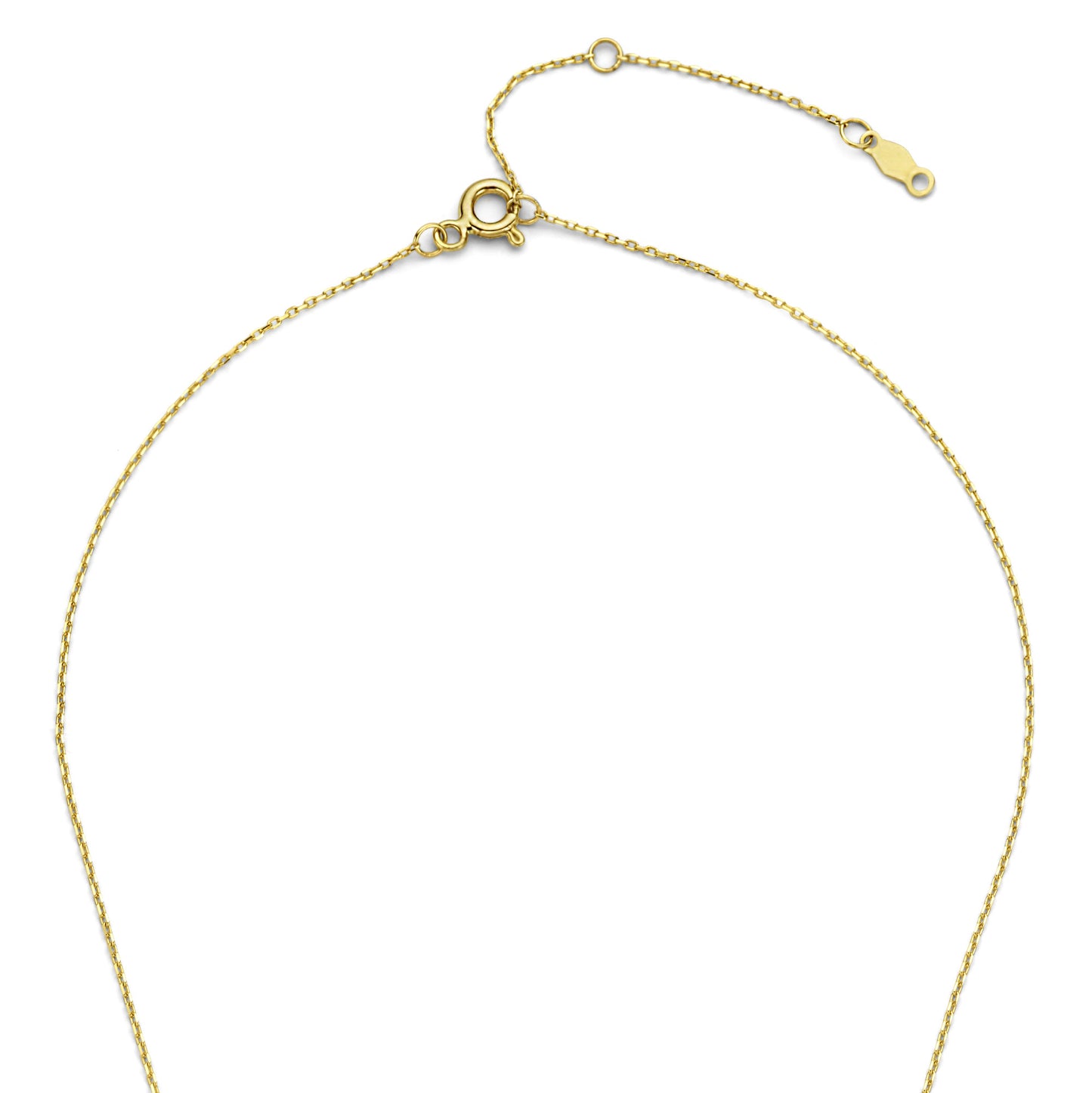 De la Paix Hanaé 14 karat gold necklace with diamond 0.14 carat -  - Isabel Bernard