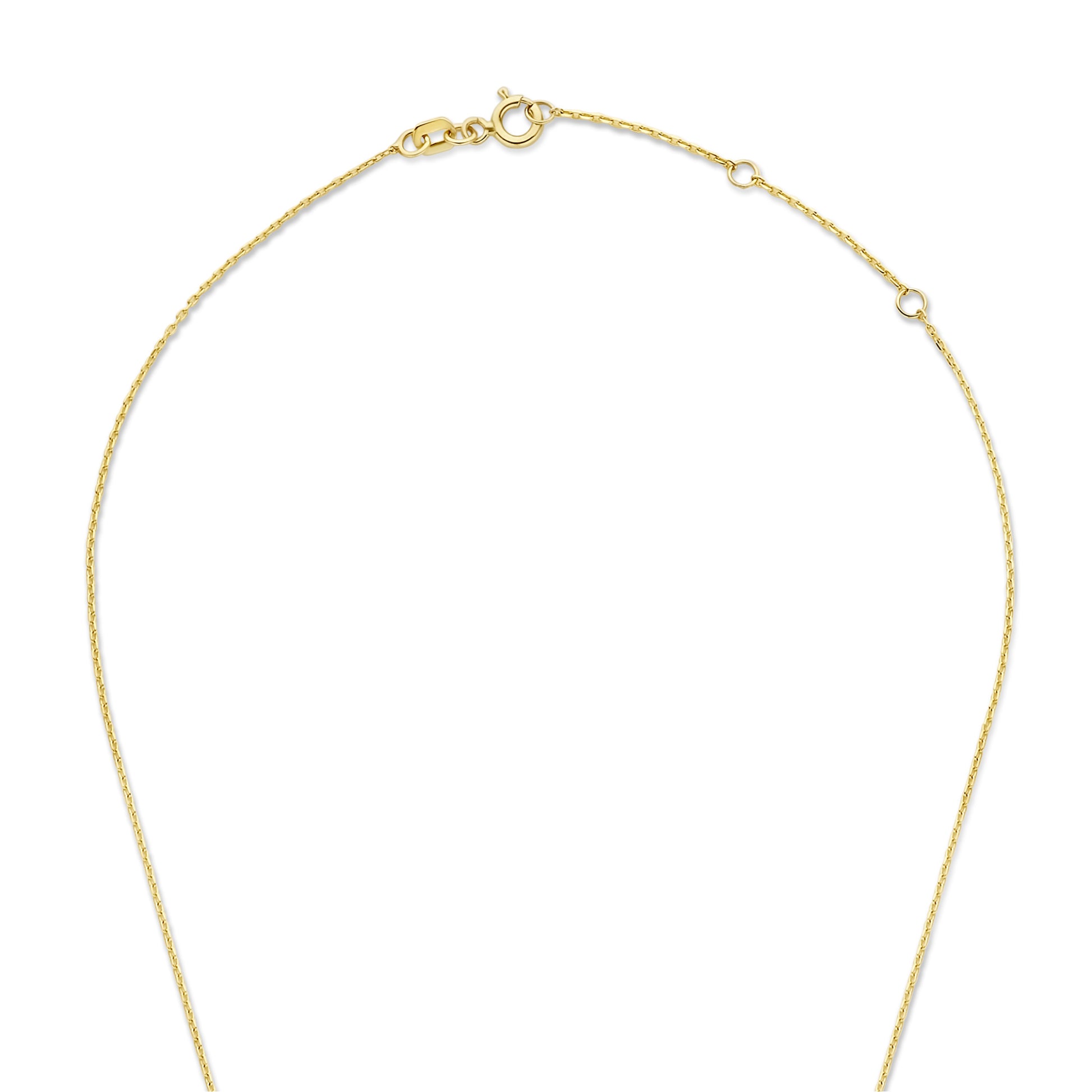 De la Paix Inaya 14 karat gold necklace with diamond 0.03 carat -  - Isabel Bernard