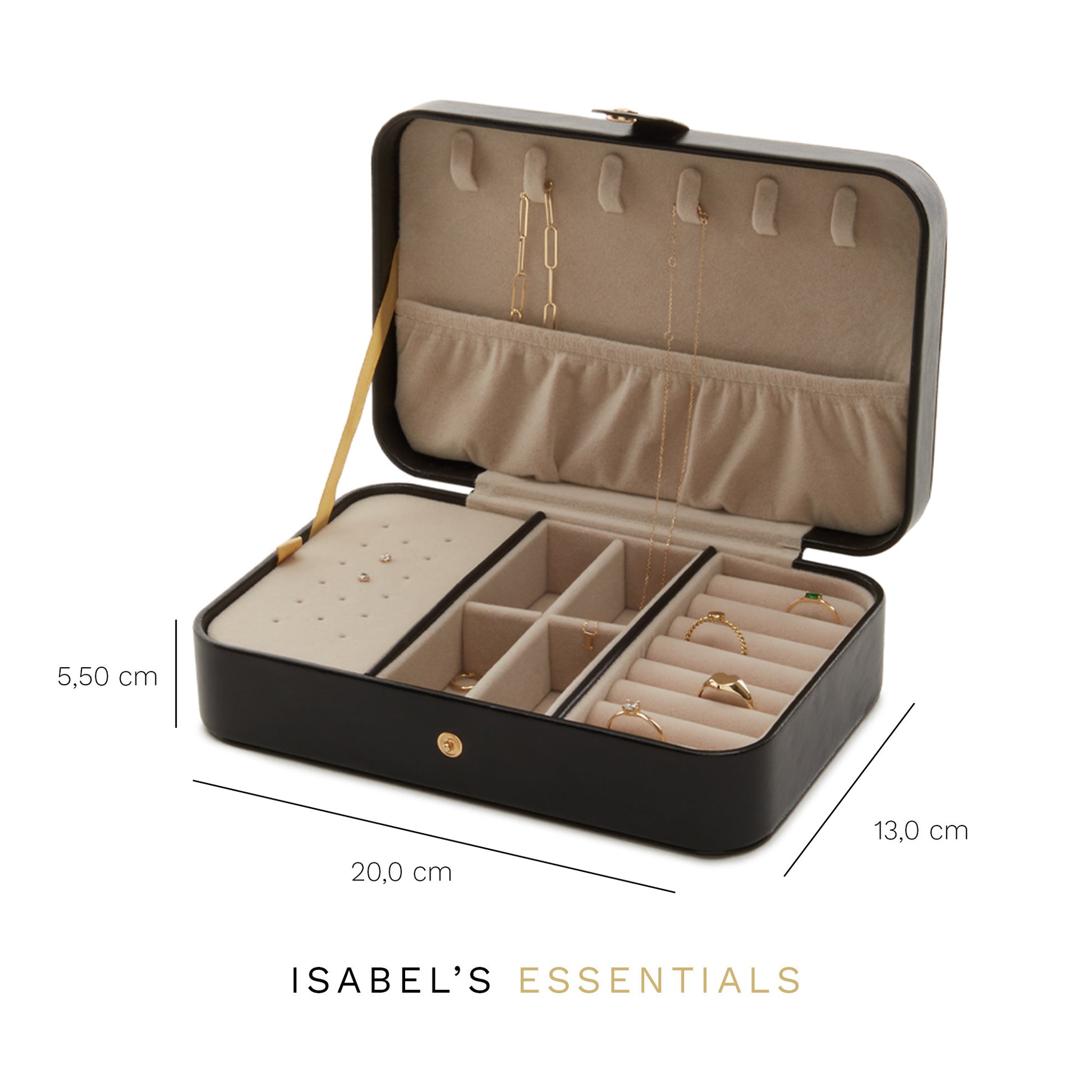 Cadeau d'Isabel black jewellery box -  - Isabel Bernard