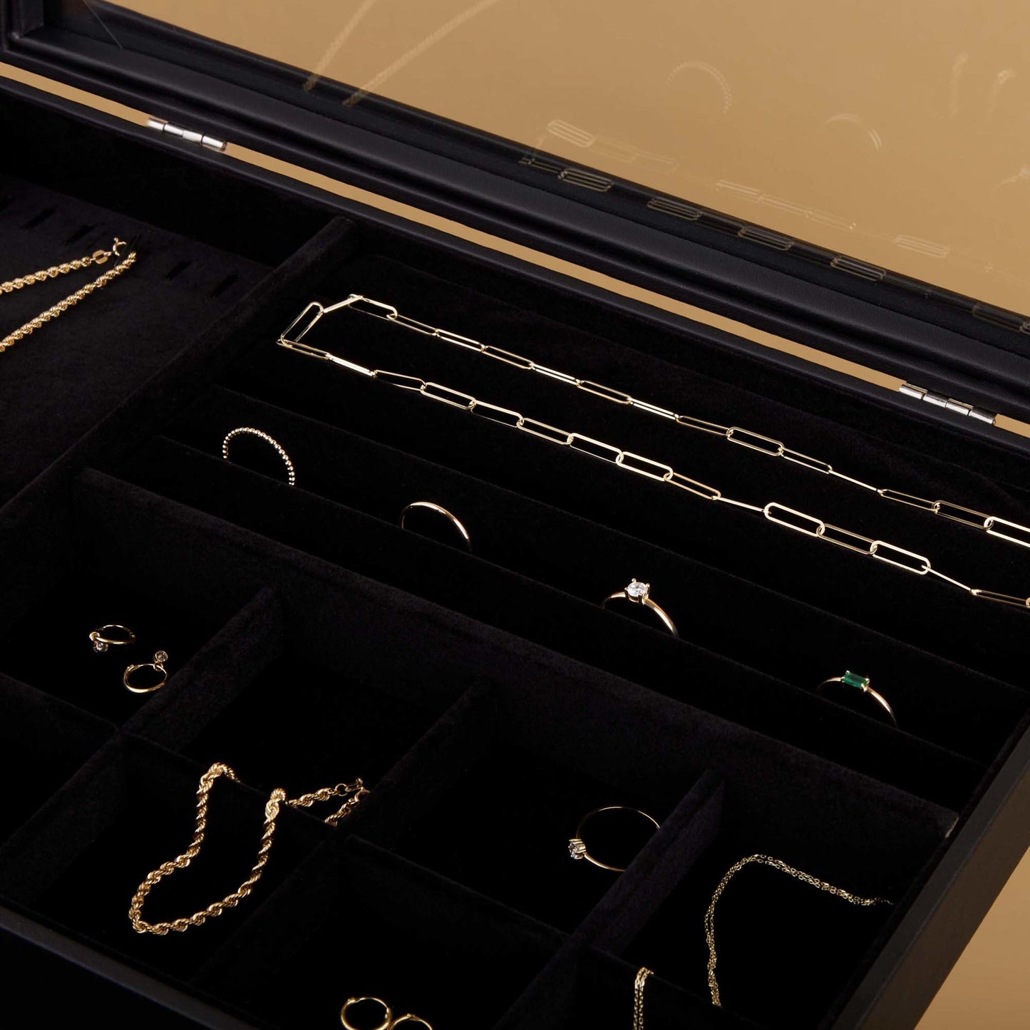 Cadeau d'Isabel black jewellery box -  - Isabel Bernard