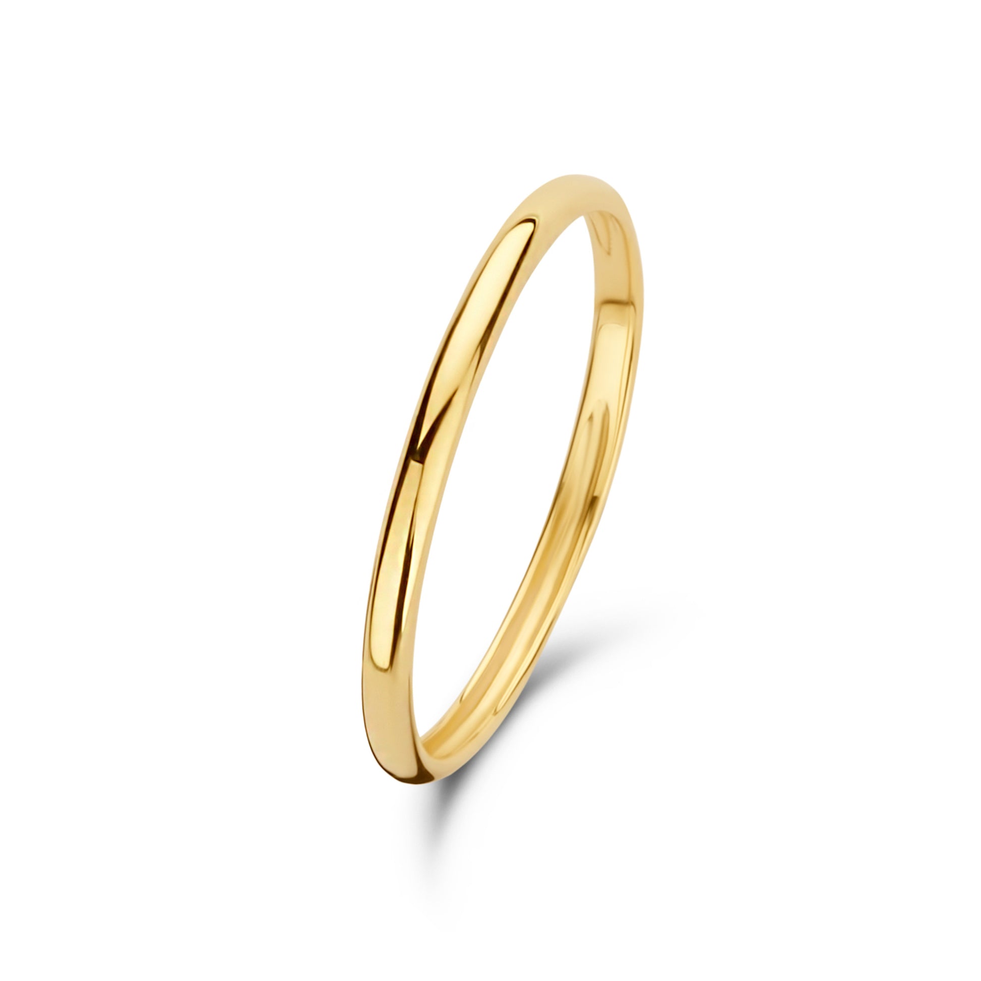 Le Marais Solene 14 karat gold stacking ring -  - Isabel Bernard