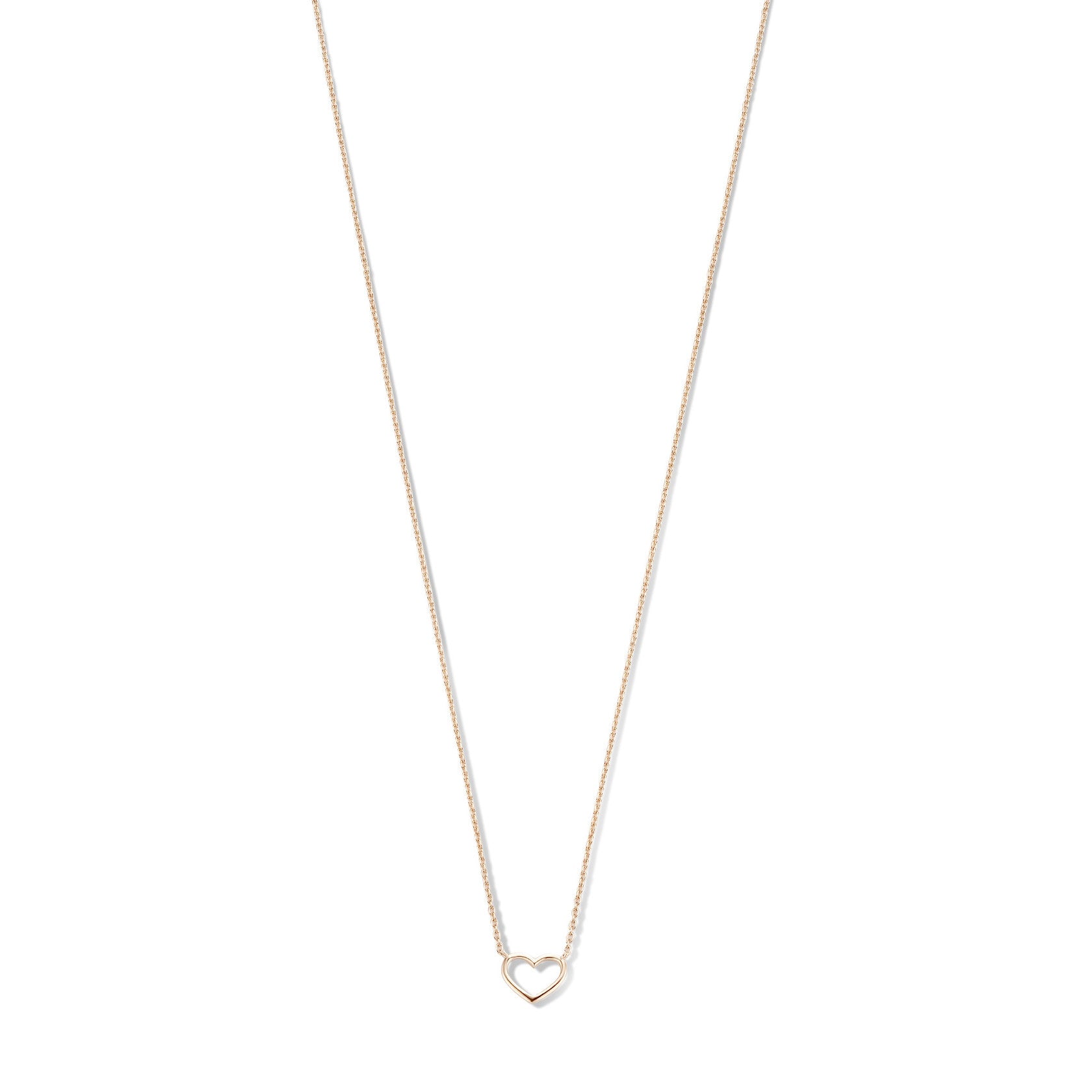 Cadeau d'Isabel 14 karat rose gold necklace with bracelet gift set with heart -  - Isabel Bernard