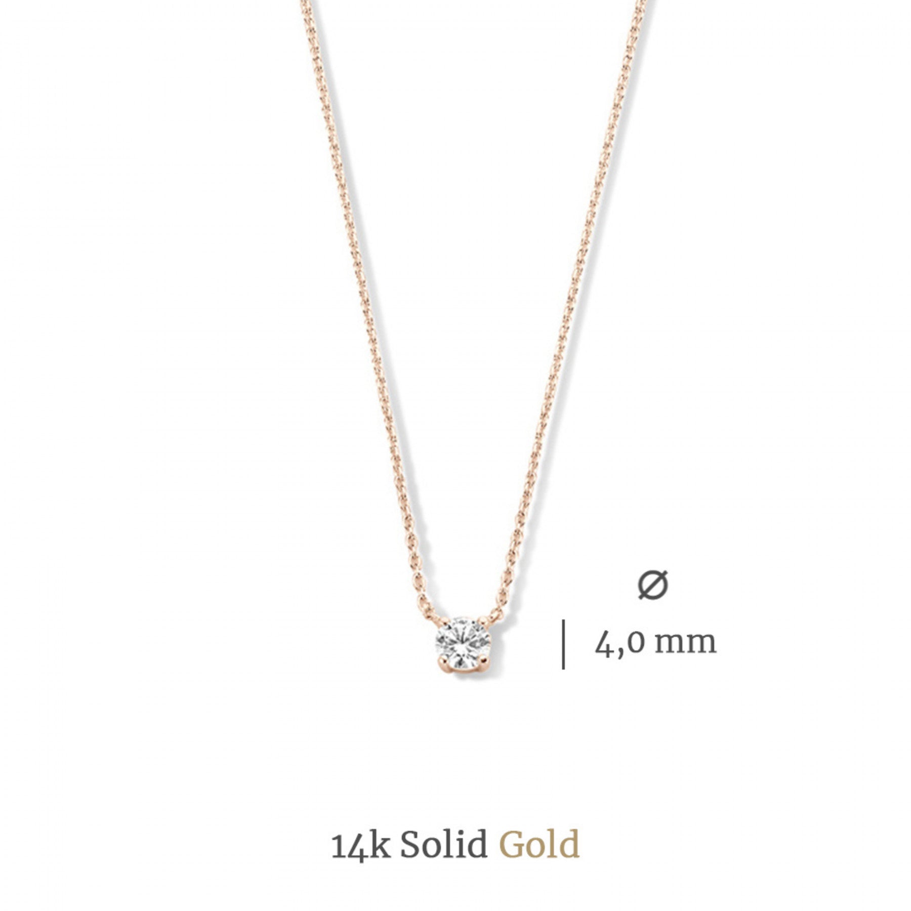 Cadeau d'Isabel 14 karat rose gold necklace and bracelet gift set -  - Isabel Bernard