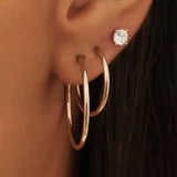 Rose Gold Earrings