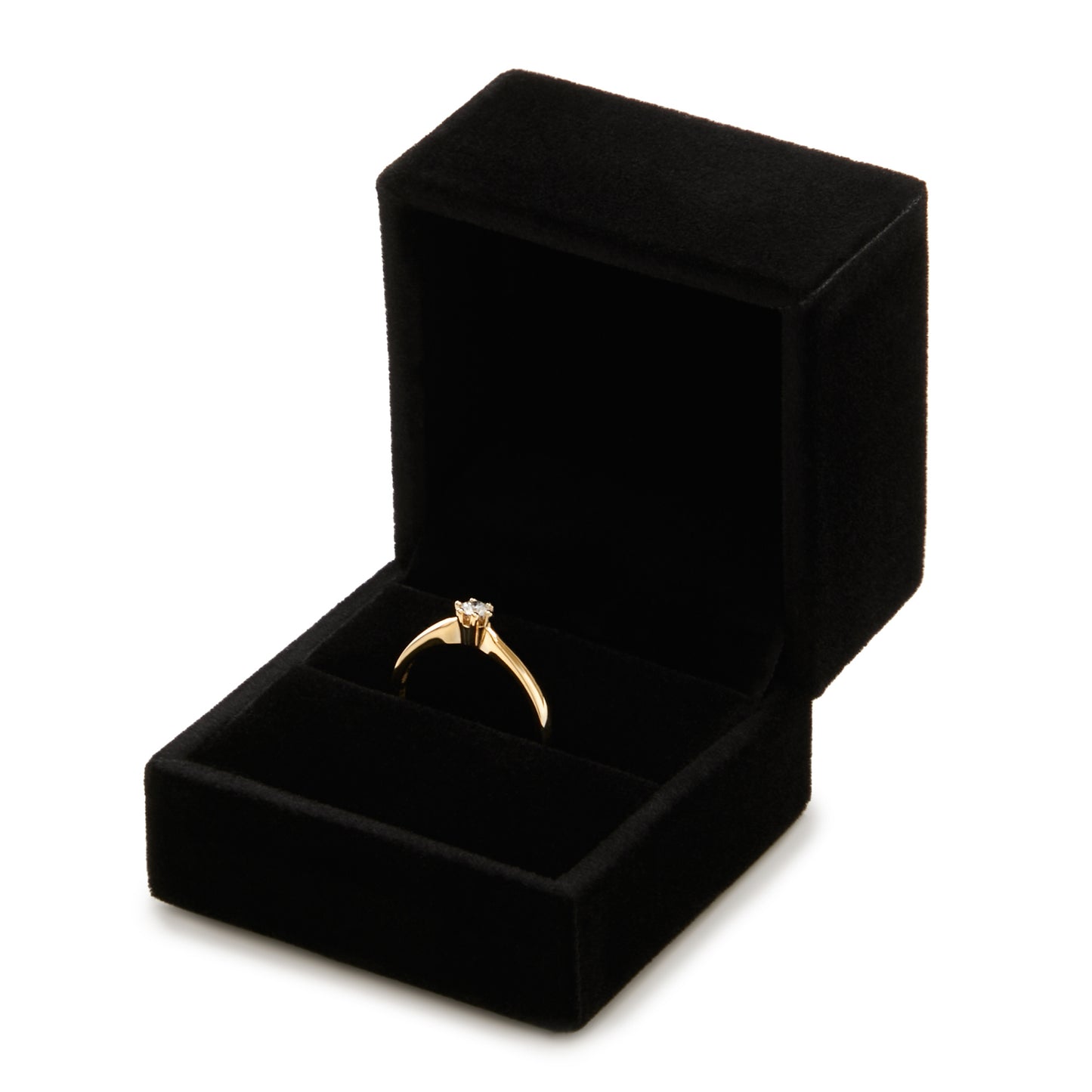 Cadeau d'Isabel black luxury ring box -  - Isabel Bernard